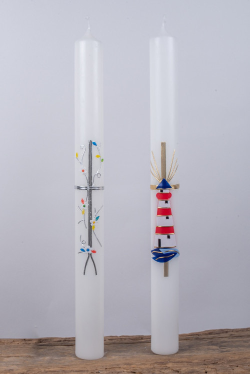 Holzbildhauer Boegemann Taufkerzen